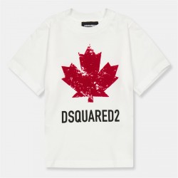тениска,детски,3/4,панталони,dsquared2,kids',t,shirt,wht,red,dq100