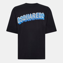 тениска,мъжки,тениски,dsquared2,cotton,t,shirt,black