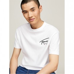 тениска,с,щампа,мъжки,тениски,tommy,jeans,tommy,jeans,tjm,reg,signature,print,tee,ext,sig,white