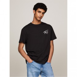 тениска,с,щампа,мъжки,тениски,tommy,jeans,tommy,jeans,tjm,reg,signature,print,tee,ext,sig,black