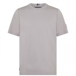 тениска,облекла,на,разпродажба,tommy,hilfiger,interlocking,logo,short,sleeve,t,shirt,grey,pkg
