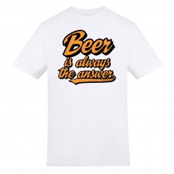 AWD Adults Printed Festival Tee - Beer Answer мъжки,горнища,размер+,awd,adults,printed,festival,tee,beer,answer