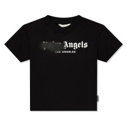 детска,тениска,palm,angels,unisex,kids,spray,t,shirt,black,black