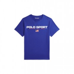 юношеска,тениска,детски,3/4,панталони,polo,sport,by,ralph,lauren,large,logo,t,shirt,junior,cruise,royal