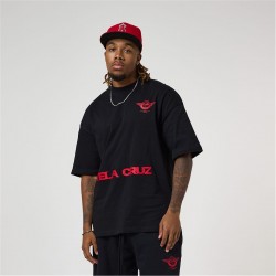 тениска,облекла,на,разпродажба,мъжки,тениски,tela,cruz,tela,cr,airways,tee,sn99,black,red