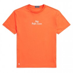 тениска,облекла,на,разпродажба,мъжки,тениски,polo,ralph,lauren,logo,heavyweight,cotton,jersey,t,shirt,orange,flame