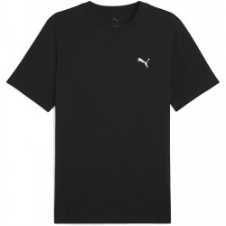 Тениска Puma Men's Regular Fit T-Shirt - Puma Black тениска,облекла,на,разпродажба,разпродажба,puma,мъжки,тениски,puma,men's,regular,fit,t,shirt,puma,black