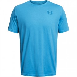 Мъжка тениска Under Armour Logo T-Shirt Mens - Blue Topaz мъжка,тениска,облекла,на,разпродажба,разпродажба,under,armour,мъжки,тениски,under,armour,logo,t,shirt,mens,blue,topaz
