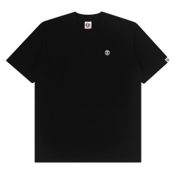 тениска,мъжки,тениски,aape,logo,patch,t,shirt,black,bkx