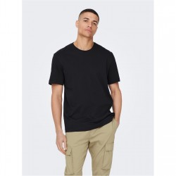 тениска,мъжки,тениски,only,and,sons,max,life,short,sleeve,t,shirt,black