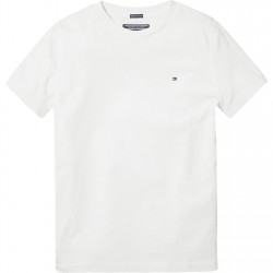 Детска тениска Tommy Hilfiger Original T Shirt Children's - White детска,тениска,промоция,на,зимни,облекла,детски,3/4,панталони,tommy,hilfiger,original,t,shirt,children's,white
