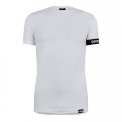 тениска,облекла,на,разпродажба,мъжки,тениски,dsquared2,logo,t,shirt,white