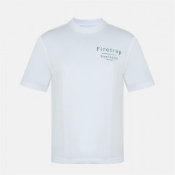 мъжки,тениски,firetrap,santorini,t,sn61,white