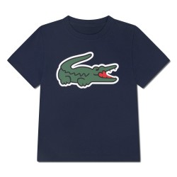 Тениска Lacoste Kids T-Shirt - Blue Marine UGW тениска,lacoste,kids,t,shirt,blue,marine,ugw