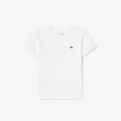 Тениска Lacoste Kids T-Shirt - White W8L тениска,lacoste,kids,t,shirt,white,w8l