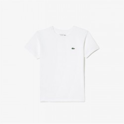 тениска,детски,3/4,панталони,lacoste,lacoste,sport,tee,jn62,white,w8l