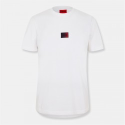 мъжки,тениски,hugo,hugo,danotie,10266462,01,white,102