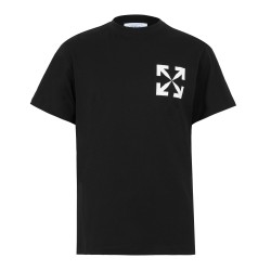 мъжки,тениски,off,white,single,arrow,slim,fit,t,shirt,black