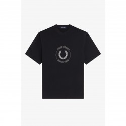 тениска,мъжки,тениски,fred,perry,men,s,t,shirt,black,102