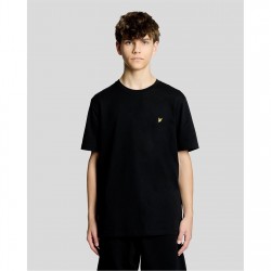 тениска,детски,3/4,панталони,детски,тениски,lyle,and,scott,kids,t,shirt,black