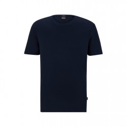 тениска,облекла,на,разпродажба,мъжки,тениски,boss,men's,tessler,150,black,cotton,short,sleeve,slim,fit,t,shirt,navy,404