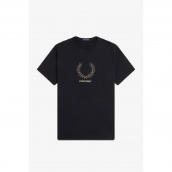 тениска,мъжки,тениски,fred,perry,men,s,mid,logo,t,shirt,black,102