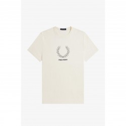 тениска,мъжки,тениски,fred,perry,men,s,mid,logo,t,shirt,ecru,560
