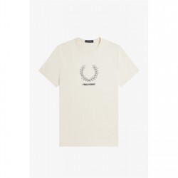 тениска,облекла,на,разпродажба,мъжки,тениски,fred,perry,men's,mid,logo,t,shirt,ecru,560