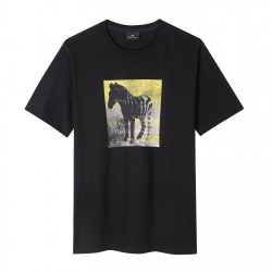тениска,облекла,на,разпродажба,ps,paul,smith,ps,square,zebra,tee,sn42,black,79