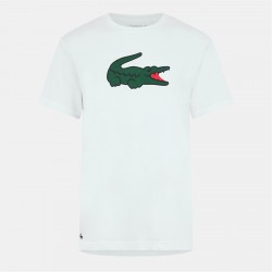 облекла,на,разпродажба,мъжки,тениски,lacoste,tee,shirt,sn99,white,green
