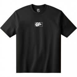 детска,тениска,детски,3/4,панталони,vans,unisex,kids',box,regular,fit,t,shirt,black,blk