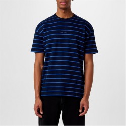 тениска,мъжки,пижами,paul,smith,stripe,longe,t,shirt,blue,48