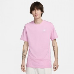 тениска,разпродажба,nike,мъжки,тениски,nike,sportswear,club,men's,t,shirt,pink,rise