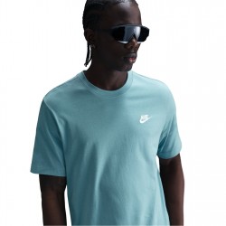 тениска,разпродажба,nike,мъжки,тениски,nike,sportswear,club,men's,t,shirt,denim,turquoise