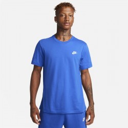 тениска,разпродажба,nike,мъжки,тениски,nike,sportswear,club,men's,t,shirt,game,royal