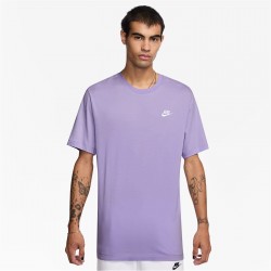 тениска,разпродажба,nike,мъжки,тениски,nike,sportswear,club,men's,t,shirt,lilac