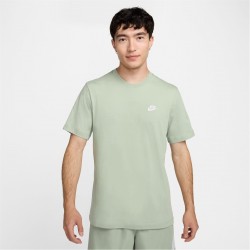тениска,разпродажба,nike,мъжки,тениски,nike,sportswear,club,men's,t,shirt,khaki
