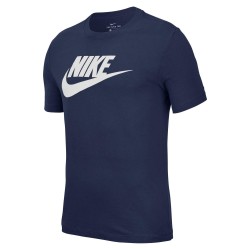 Мъжка тениска Nike Sportswear Club T-Shirt Mens - Navy LL мъжка,тениска,мъжки,блузи,с,яка,мъжки,тениски,мъжки,потници,nike,sportswear,club,t,shirt,mens,navy,ll