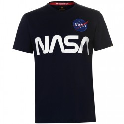 тениска,мъжки,тениски,alpha,industries,nasa,reflective,t,shirt,rep,blue