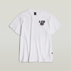 тениска,облекла,на,разпродажба,мъжки,тениски,g,star,engine,back,graphic,loose,t,shirt,white