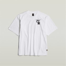 тениска,облекла,на,разпродажба,мъжки,тениски,g,star,industry,back,graphic,boxy,t,shirt,white