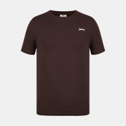 Slazenger Plain T-Shirt Mens - Brown slazenger,plain,t,shirt,mens,brown