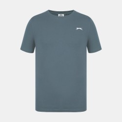 Slazenger Plain T-Shirt Mens - Slate slazenger,plain,t,shirt,mens,slate