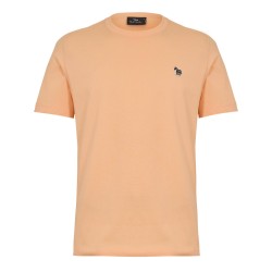 тениска,мъжки,тениски,ps,paul,smith,men,s,regular,fit,zebra,crew,neck,t,shirt,orange,15d