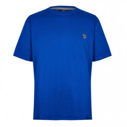 тениска,мъжки,тениски,ps,paul,smith,zebra,crew,neck,t,shirt,blue,44l