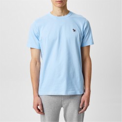 тениска,мъжки,тениски,ps,paul,smith,zebra,crew,neck,t,shirt,blue,41e