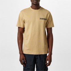 тениска,мъжки,тениски,napapijri,graphic,t,shirt,beige,n1e