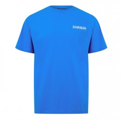 тениска,мъжки,тениски,napapijri,graphic,t,shirt,blue,b2w