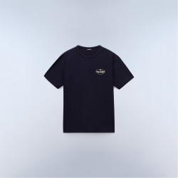 Мъжка тениска Napapijri Graphic T-shirt Mens - Navy 176 мъжка,тениска,мъжки,тениски,napapijri,graphic,t,shirt,mens,navy,176
