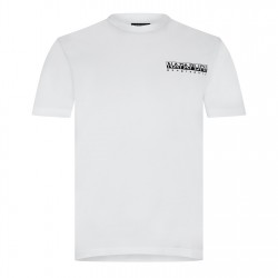тениска,мъжки,тениски,napapijri,graphic,t,shirt,white,002